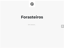 Tablet Screenshot of forasteiros.com